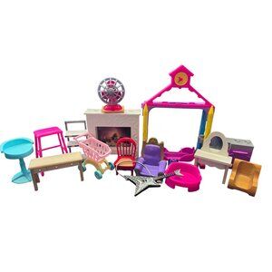 Dollhouse Furniture Toy Large Lot Mixed Scales